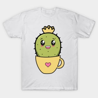 Cute Cactus Kawaii T-Shirt